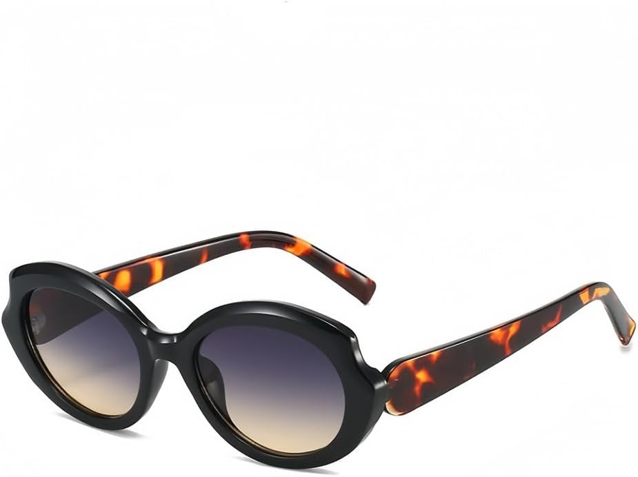 

Солнцезащитные очки с защитой от УФ-излучения UV400 - овальная форма с градиентным переходом цвета, подходят для женщин и мужчин, для бега и занятий спортом на открытом воздухе UYPTK, Black Hawksbill