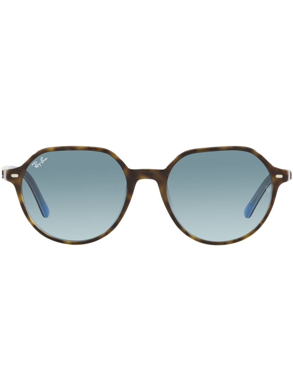 

Ray-Ban солнцезащитные очки Thalia в круглой оправе, коричневый