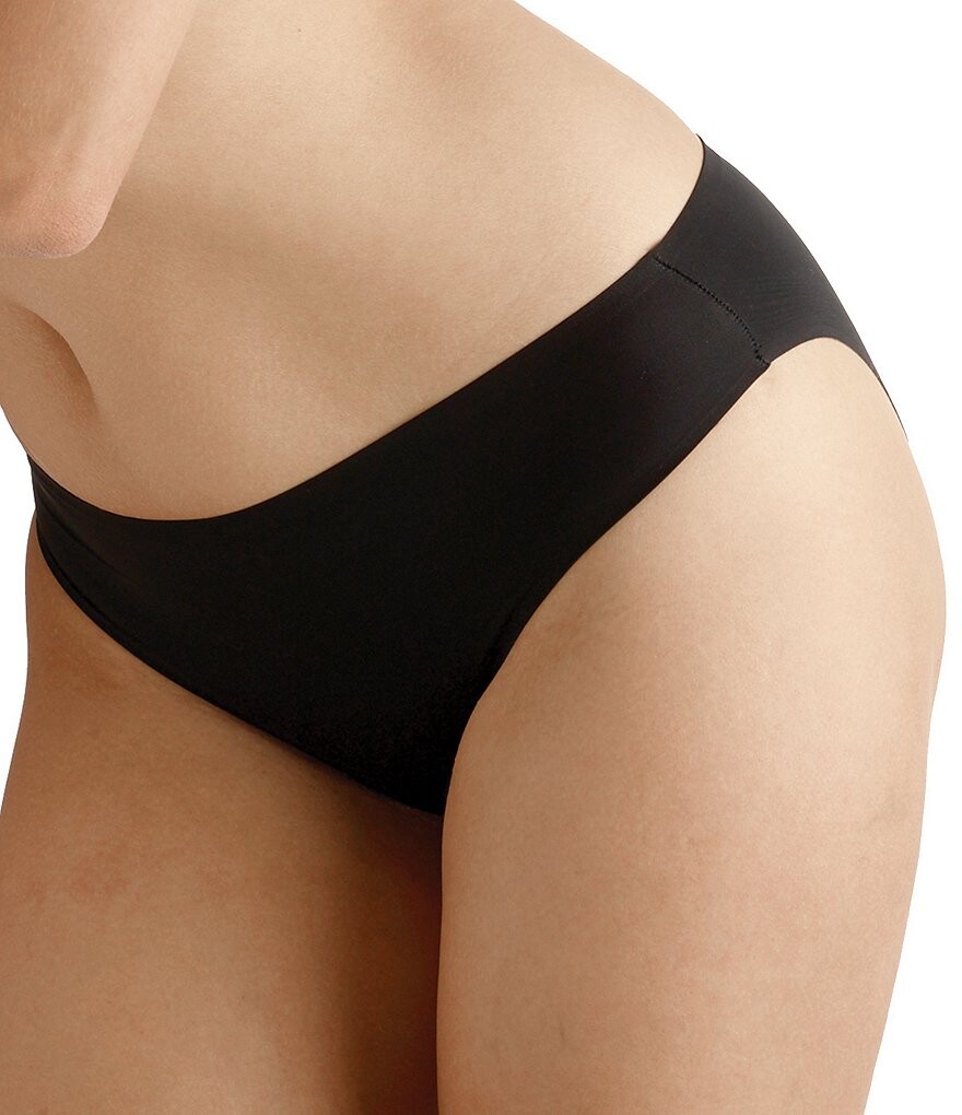 

TC Fine Shapewear Современные матовые хипстерские трусики из микрофибры, черный