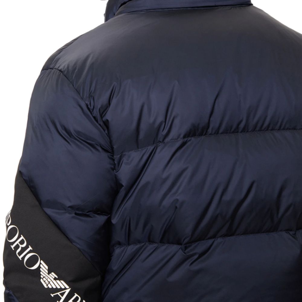 

Курка пуховая мужская морской синий EMPORIO ARMANI