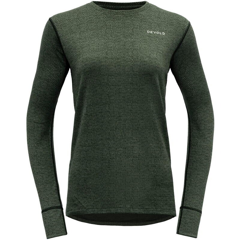 

Функциональная велосипедная рубашка Kløvstien Merino Shirt MWN лесной меланж DEVOLD, цвет gruen
