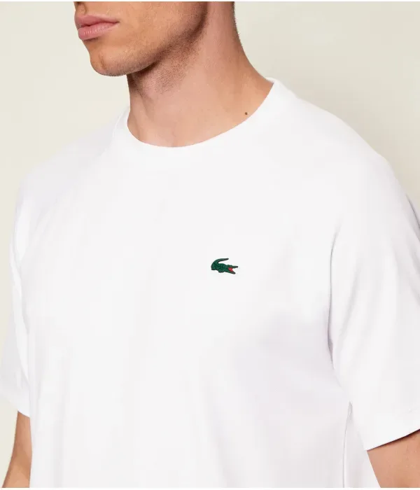Футболка regular fit Lacoste, белый — фото 4
