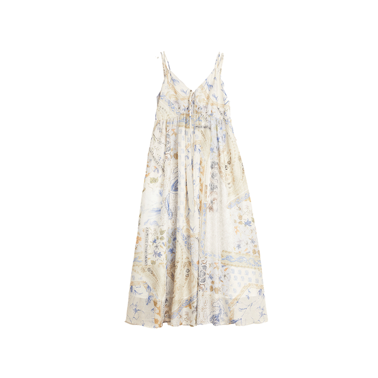 

Женское платье с длинными рукавами ELLE, желтый floral