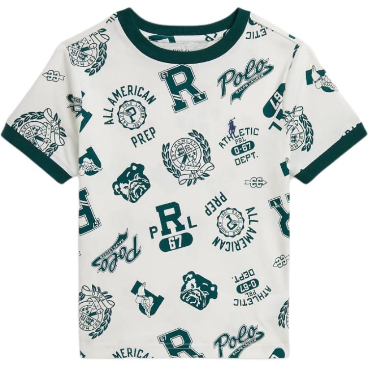 

Детская футболка Polo Ralph Lauren, белый