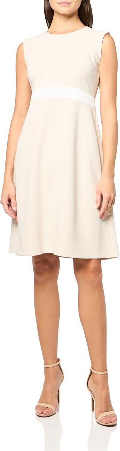 

Женская безрукавка Calvin Klein Colorblock Aline, Stony Beige/White