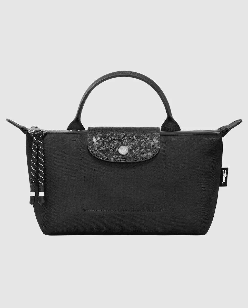 

Маленькая большая сумка на молнии Le Pliage Energy Longchamp, черный