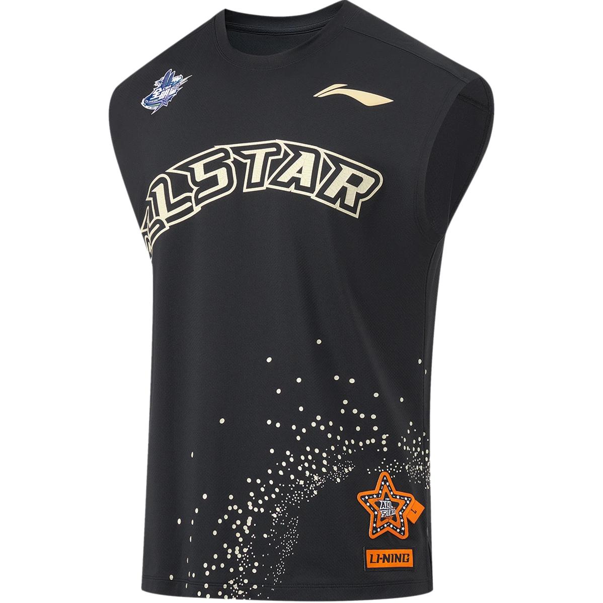 

Майка-топ LiNing CBA Collection Basketball Collection, мужская, черная