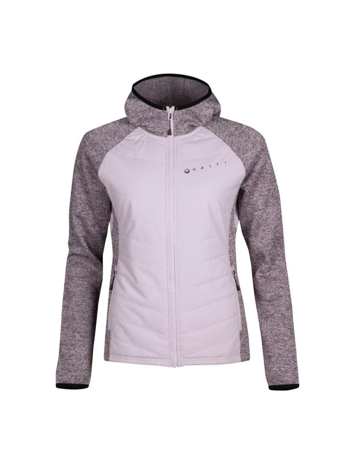 

Пуховик Halti, цвет halti streams w hybrid knit layer jacke damen