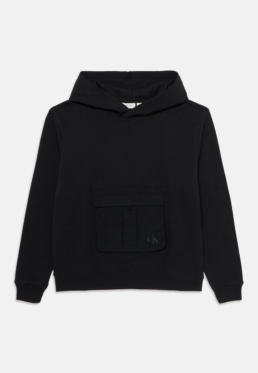 

Худи Calvin Klein Jeans CONTRAST POCKET HOODIE UNISEX, Black