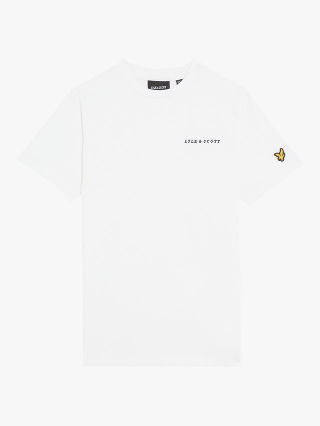 

Детская футболка с вышивкой Lyle & Scott, White