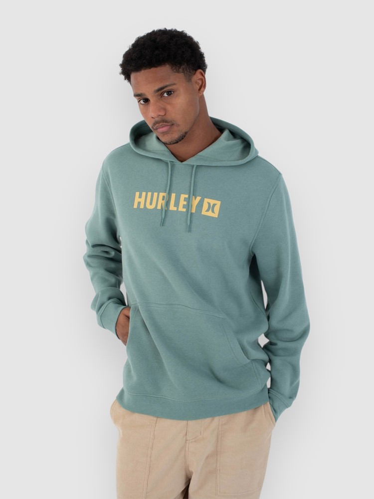 

Худи Hurley The Box Fleece Po Hoodie, cilantro