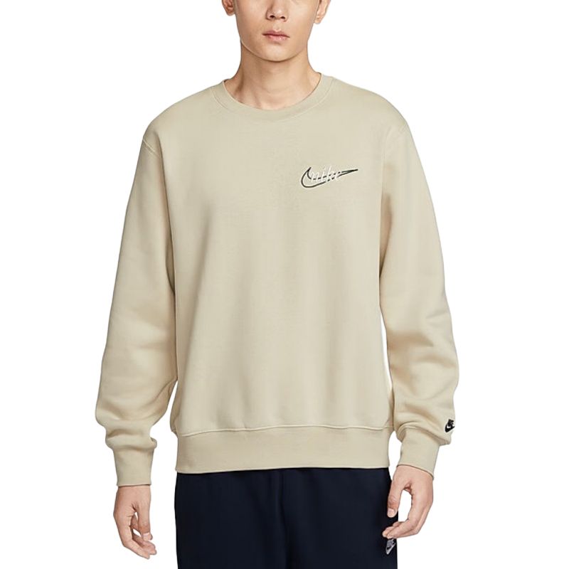 

Мужская толстовка абрикосового цвета с круглым вырезом, средней толщины Nike, априкот, Оранжевый, Мужская толстовка абрикосового цвета с круглым вырезом, средней толщины Nike, априкот