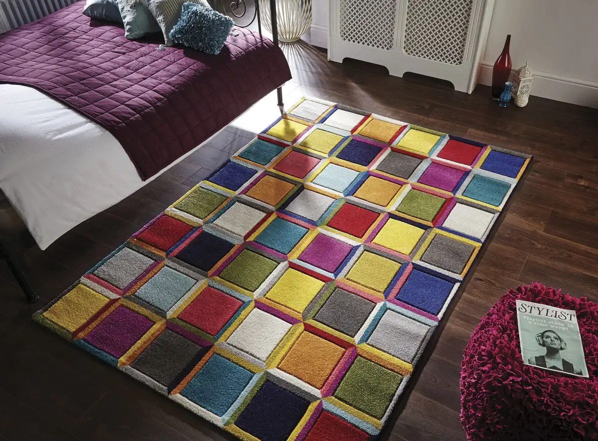 

FLAIR RUGS ковер "ВАЛЬС", прямоугольный, ручная резьба 120х170 см, цвет bunt