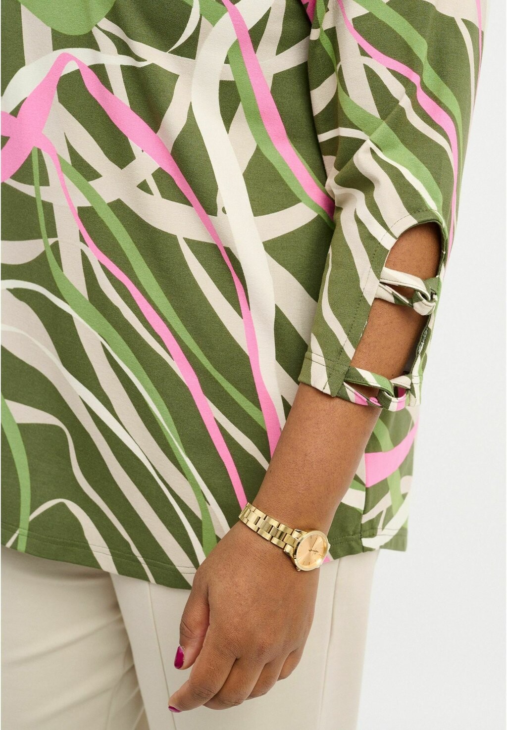 

Блуза PNMelly Pont Neuf, цвет Khaki Green