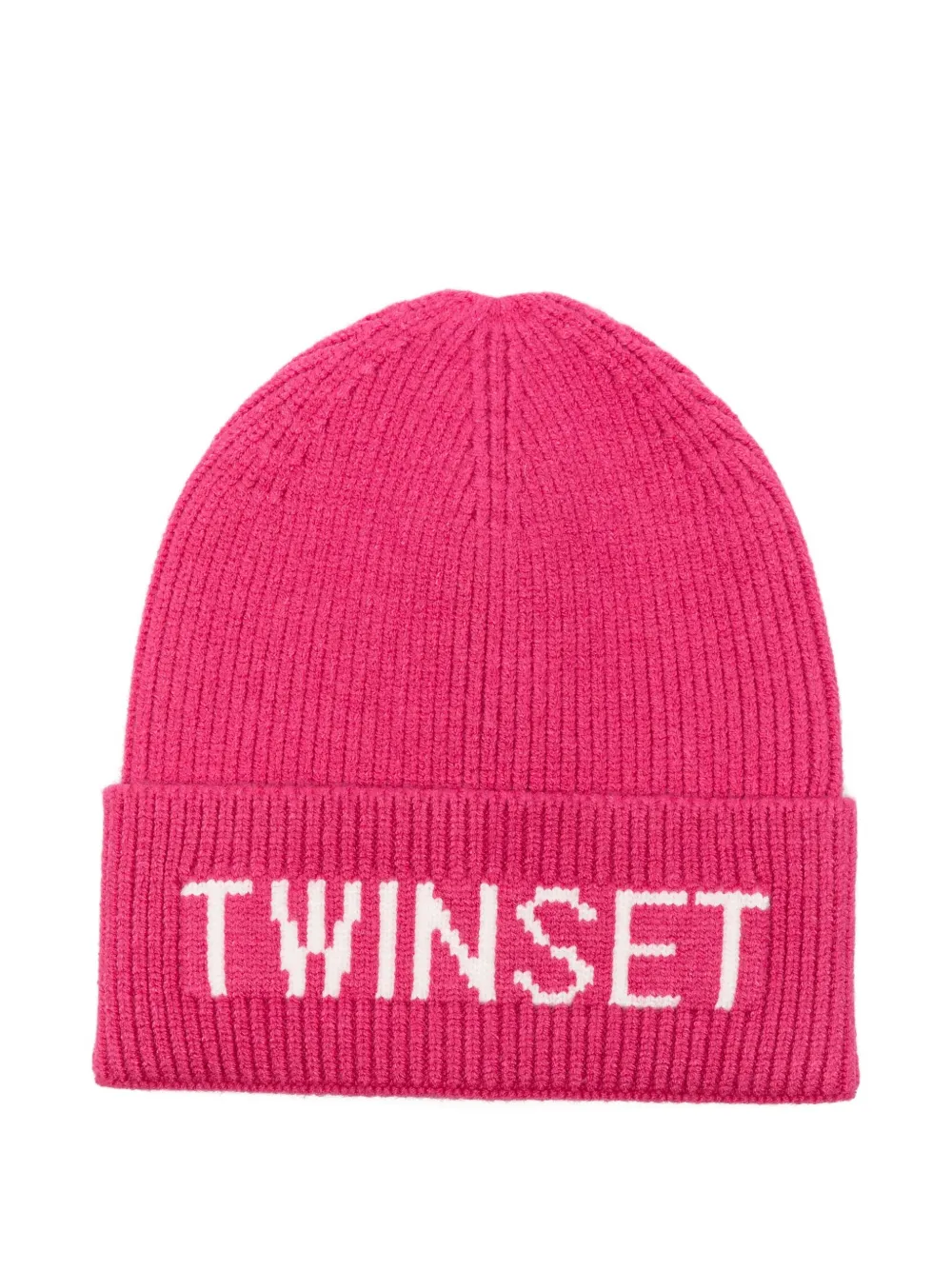 

Шапка бини с логотипом TWINSET Kids, розовый