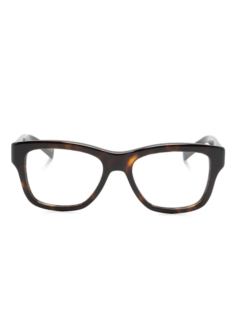 

Очки SL 677 трапециевидной формы Saint Laurent Eyewear, коричневый