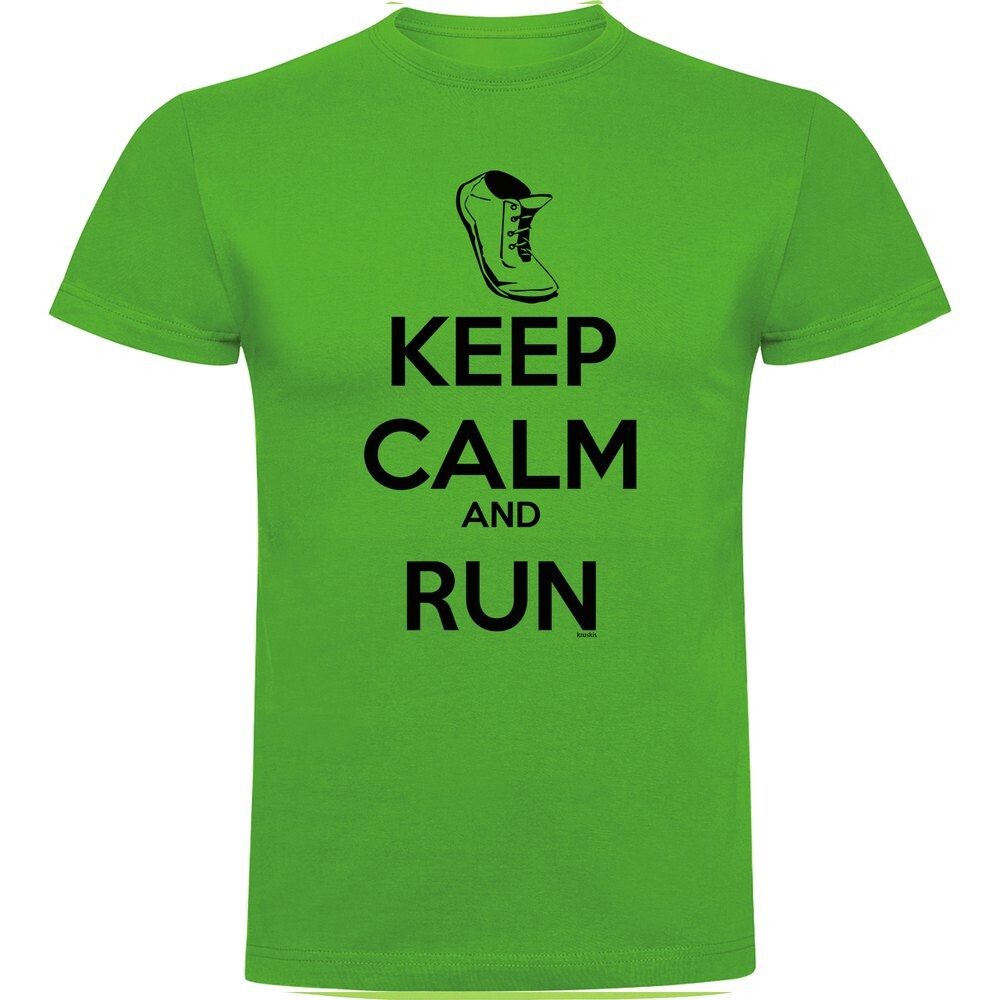 

Футболка Kruskis Keep Calm And Run, зеленый