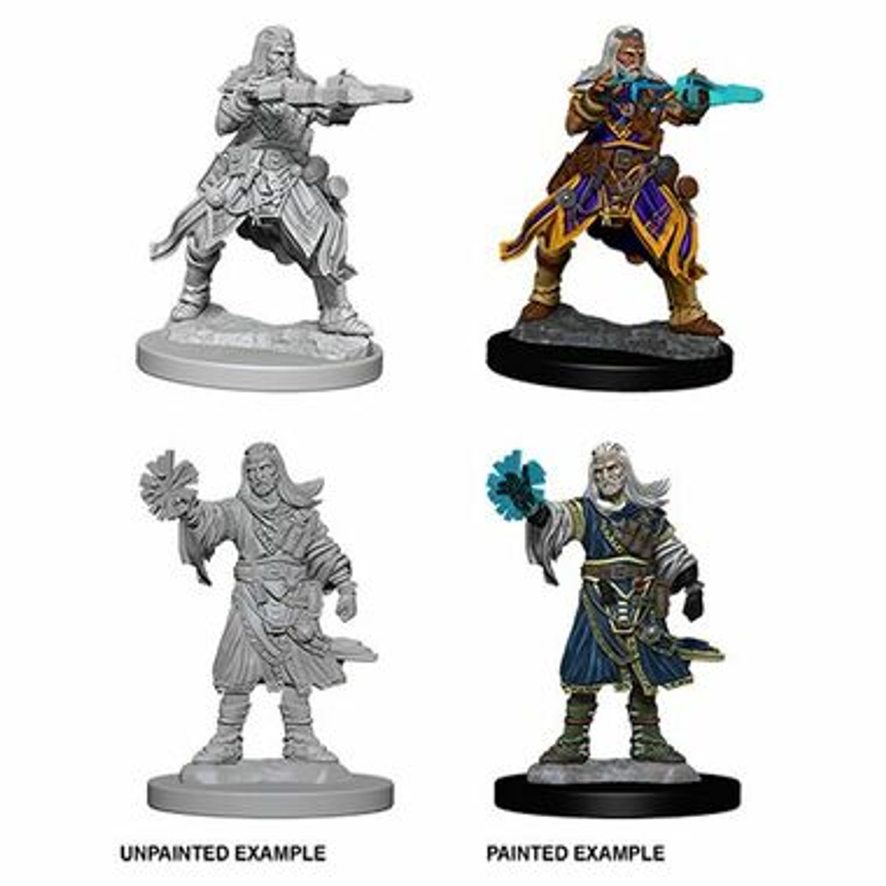 

Миниатюра Pathfinder Battles Deep Cuts Unpainted Miniatures: Male Human Wizard