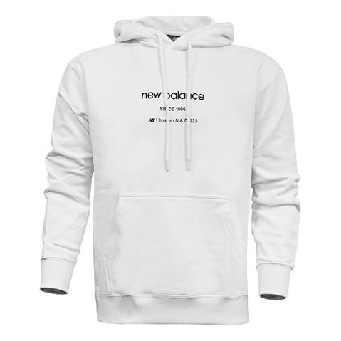 

Худи New Balance Casual Lifestyle Hoodie 'White', белый