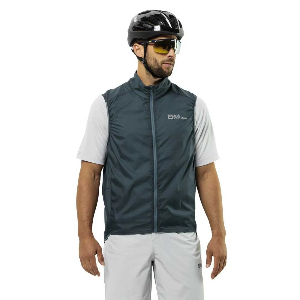 

Жилет Jack Wolfskin Gravex Wind, зеленый