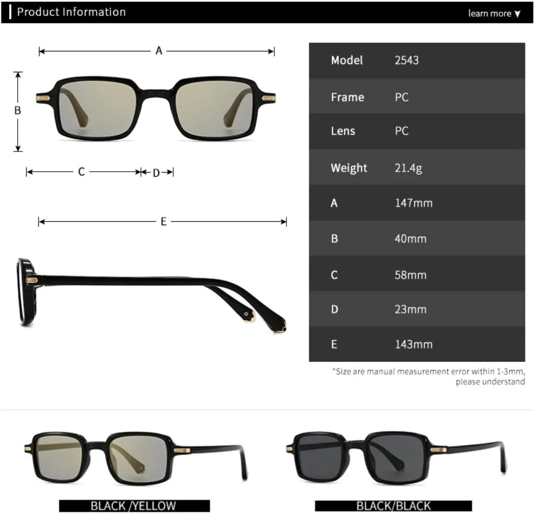 

Классические винтажные солнцезащитные очки с заклепками для женщин и мужчин, в стиле панк, хип-хоп, с защитой от УФ-излучения UV400 (черные) TVTBBVV, Black Black