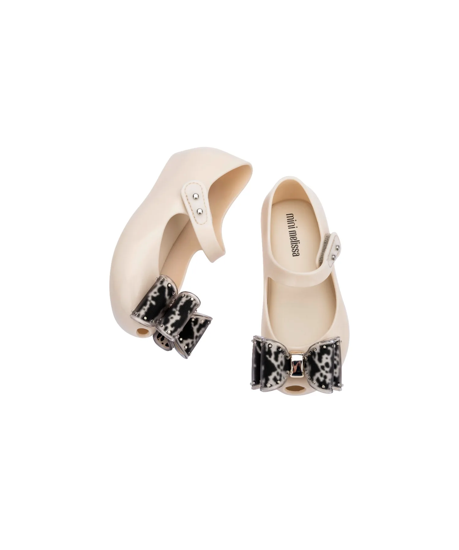 Детские балетки Melissa Ultragirl Classic Bow, бежевые