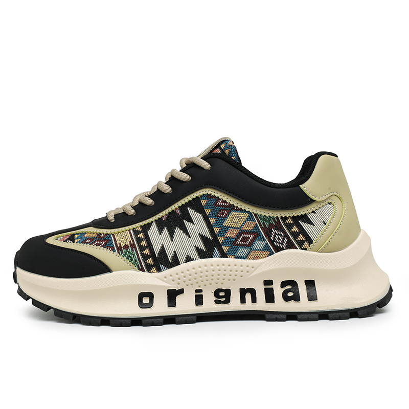 

Дышащие утолщенные низкие кроссовки для увеличения роста мужские SENGUIBUCK, черный