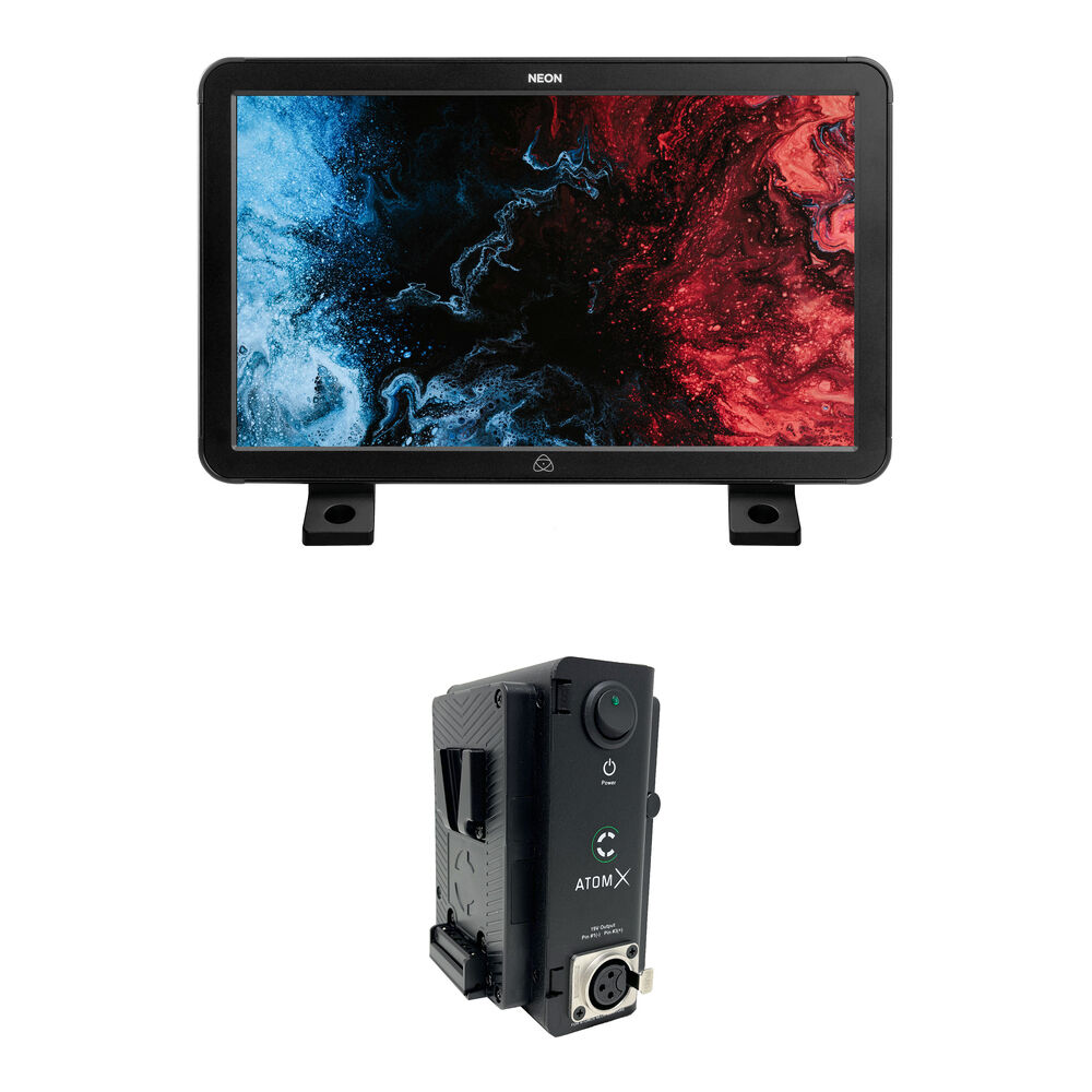 

Комплект из монитора/рекордера Atomos NEON 17" 4K HDR и блока питания AtomX Core (крепление V-Mount)