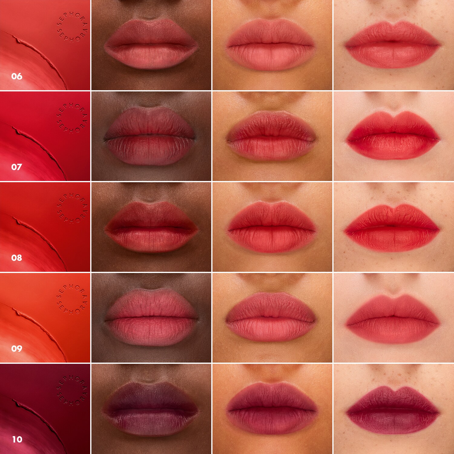 Матовая помада с эффектом мягкого фокуса ROUGE IS NOT MY NAME CLOUD MATTE Sephora Collection, 09 Hush Hush (3 g) — фото 3