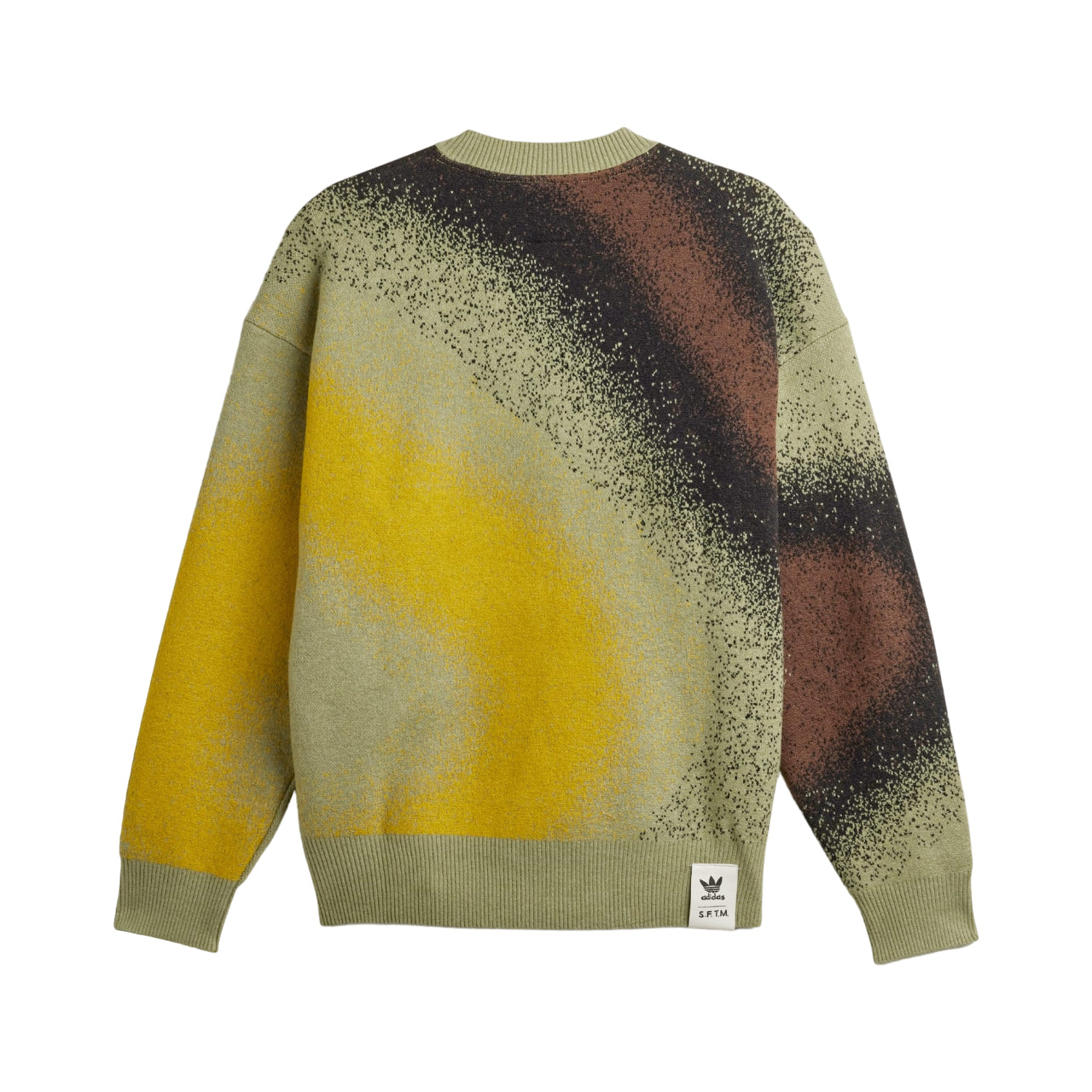 Спортивная толстовка adidas Song For The Mute Fully Fashion Crew Sweatshirt 'Tent Green' JI9643, зеленый — фото 2