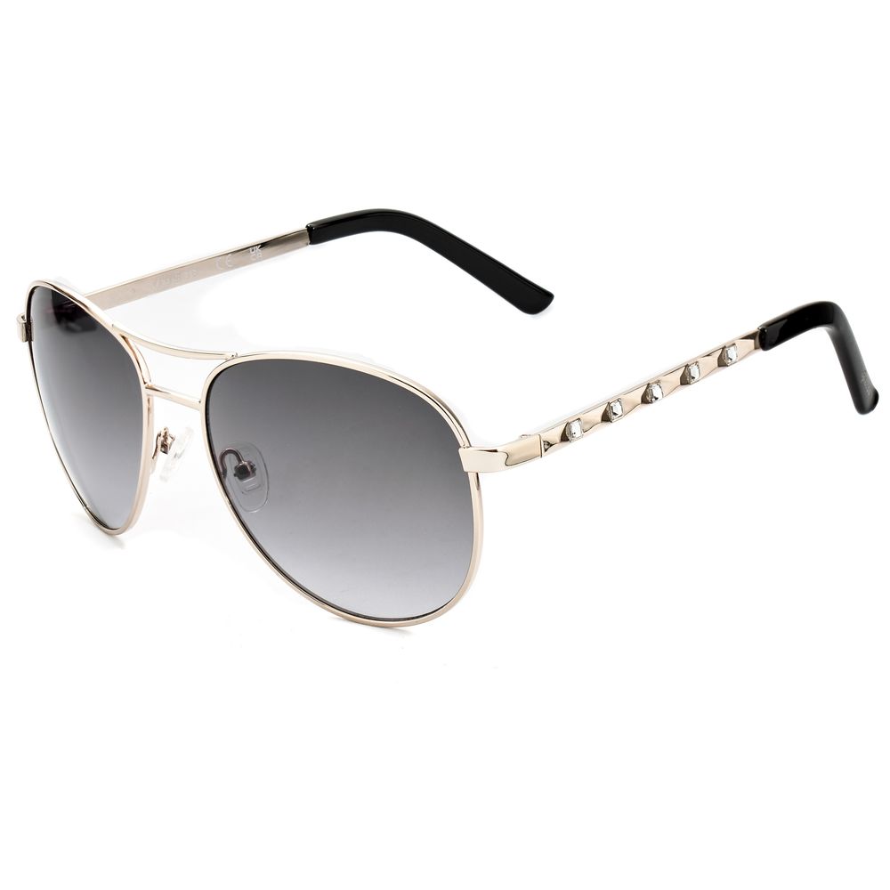 

Солнцезащитные очки из золотистого металла GUESS