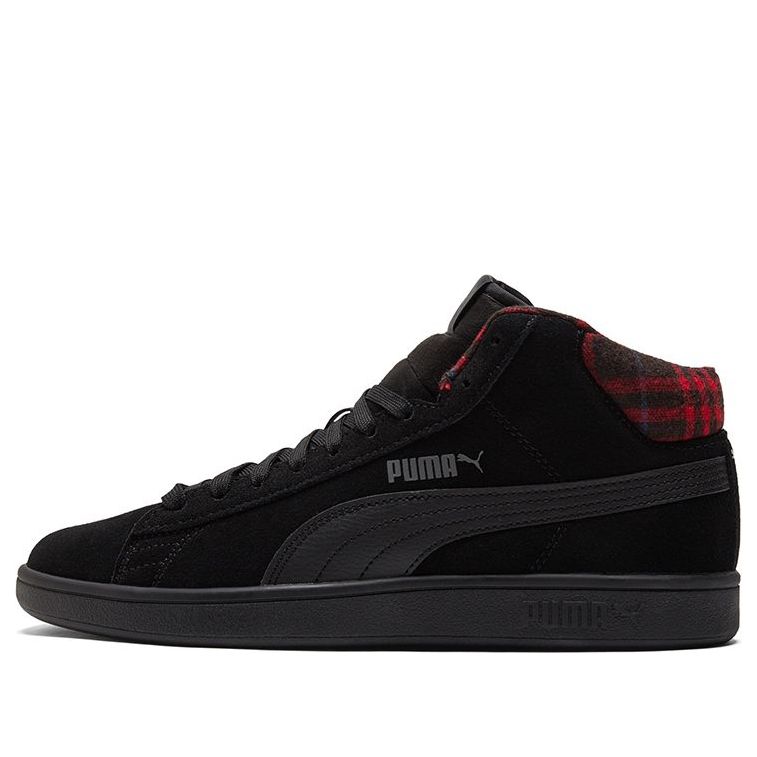 

Кеды PUMA Smash v2 Mid WTR 'Plaid - Black', черный