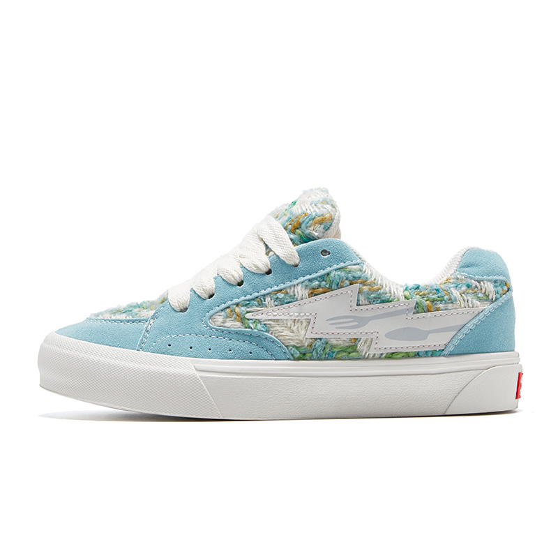 

TINMUU Износостойкие низкие скейтерские кроссовки с эффектом увеличения роста унисекс светло-голубые, цвет Light Blue