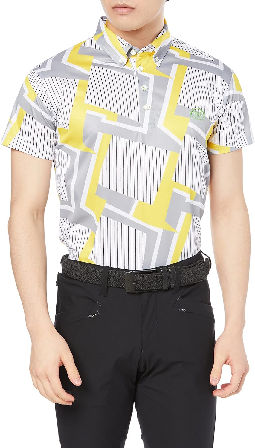 

Мужская рубашка-поло TOBIEMON с коротким рукавом, серый