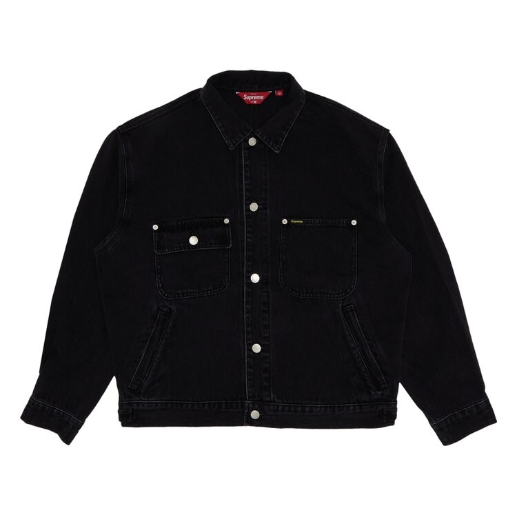 

Куртка Supreme Denim Chore Trucker Jacket, черный