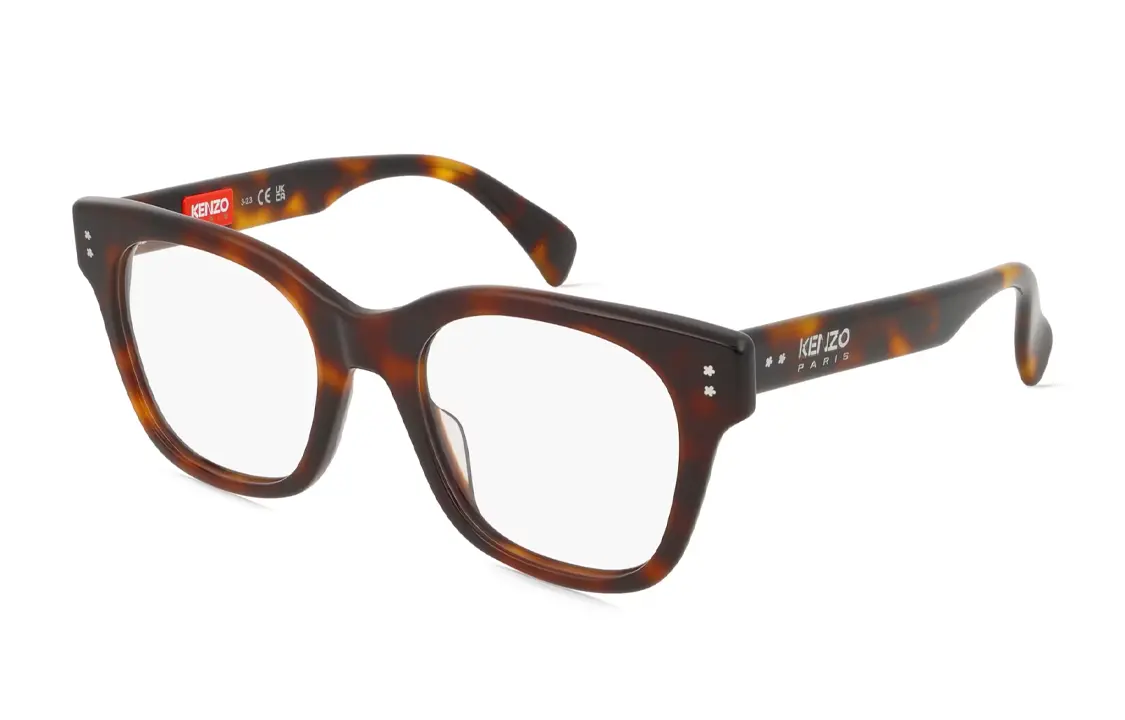

KENZO Квадратные очки, Tortoiseshell