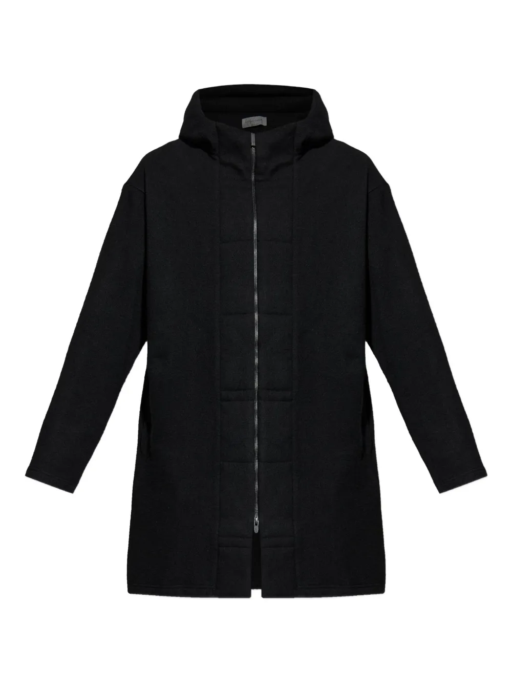 

Однобортное пальто Yohji Yamamoto, черный