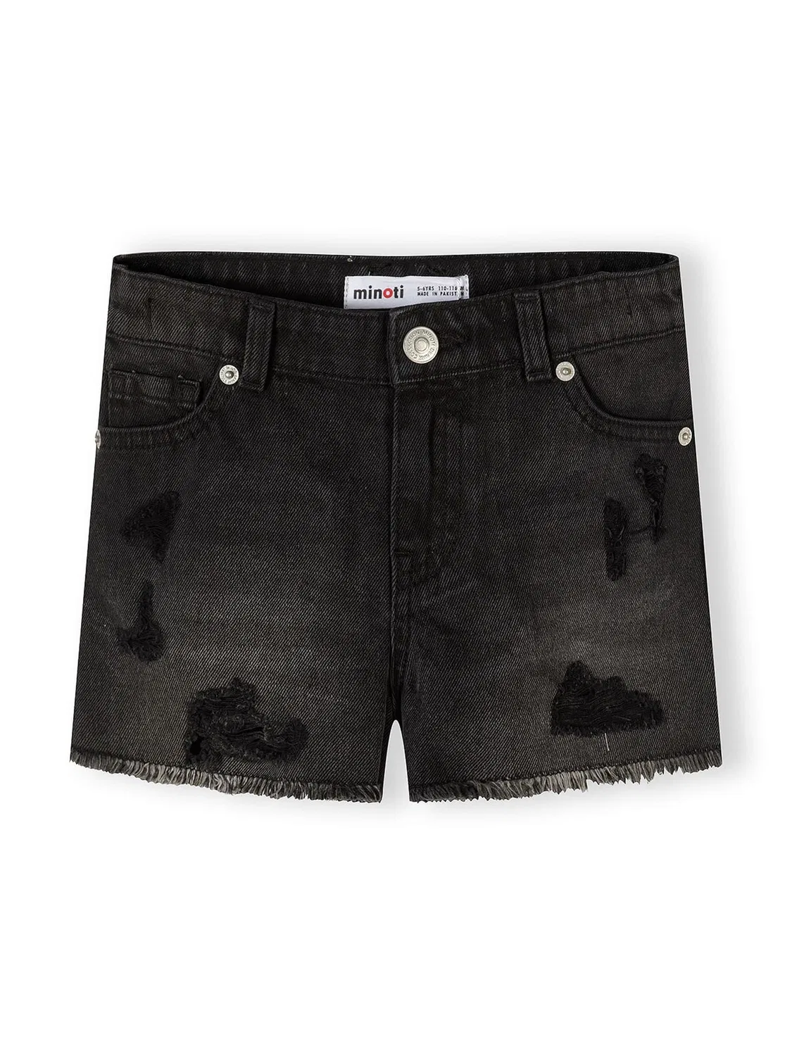 Шорты джинсовые из 2 предметов Minoti, black denim — фото 4