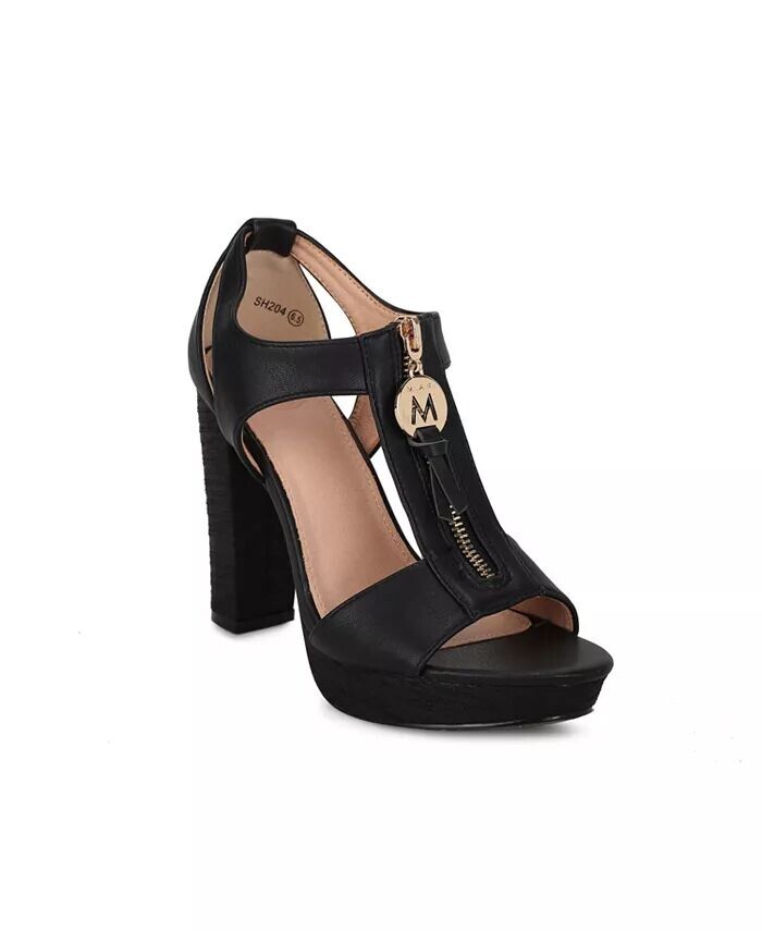 

Сандалии на платформе Maddie от Mia K MKF Collection, черный