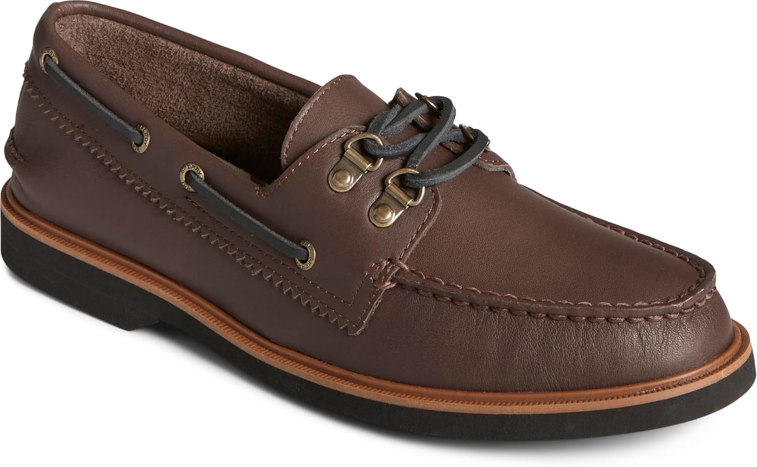 Мужские аутентичные оригинальные ботинки Sperry с двойной подошвой для горных походов, коричневый — фото 2