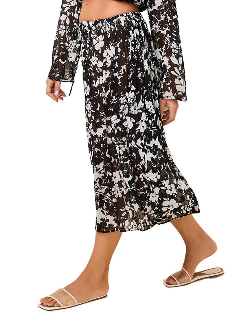 

Юбка Ziva в полоску и сплошной цвет Solid & Striped, черный