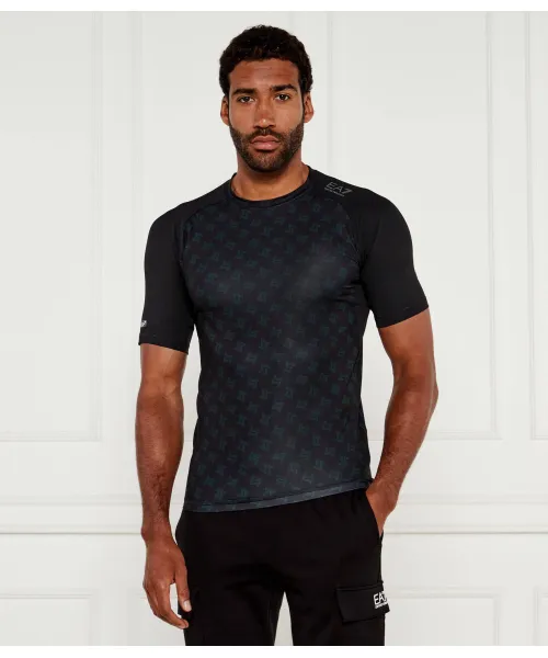 

Футболка Slim fit Ea7, черный