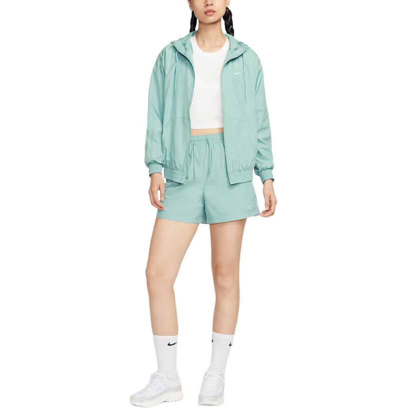 Nike Классическая куртка из тканых материалов для женщин, Cannoneer Gray/Sail White — фото 4