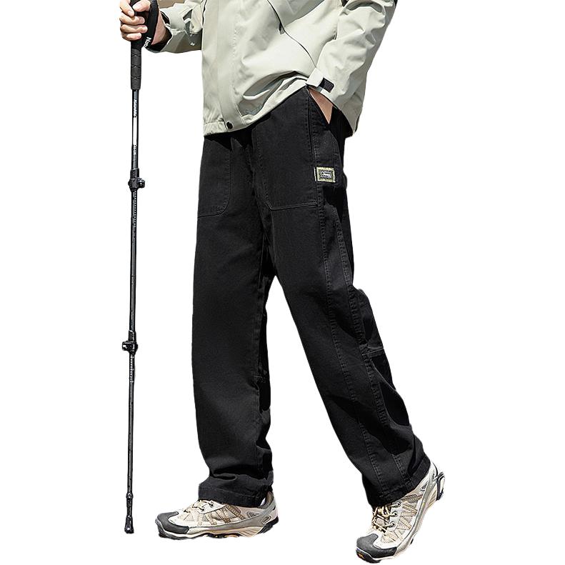 

Классические повседневные брюки Unisex Jeep, pure черный