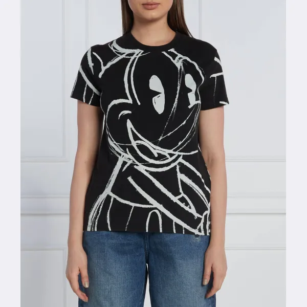 

Футболка стандартного кроя Desigual, черный