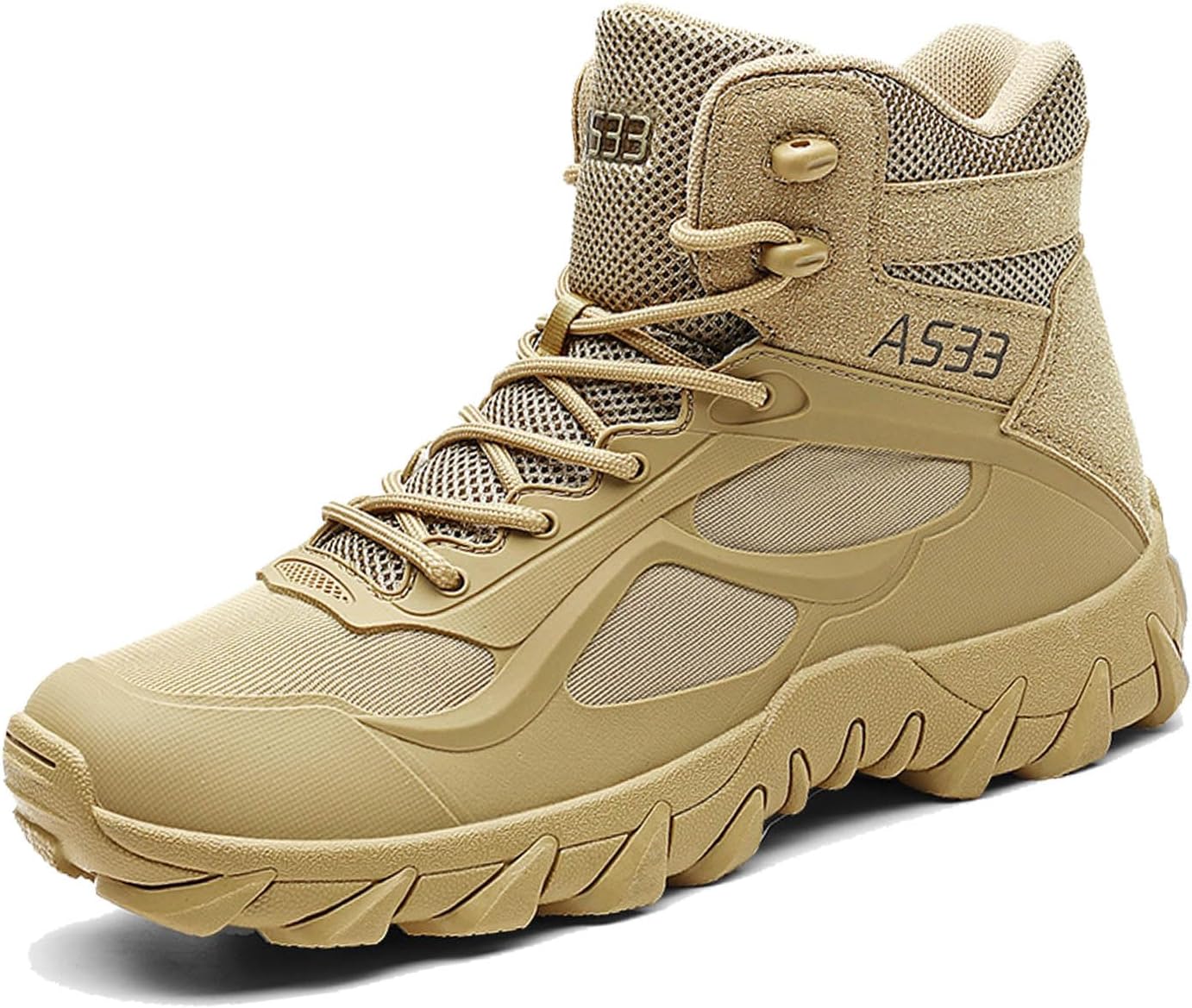 

Мужские военные тактические ботинки 15 см Легкие мотоботинки для походов Zivopah, Sand