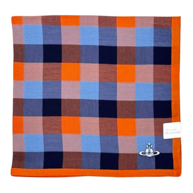 

Vivienne Westwood Хлопковый шелковый шарф унисекс оранжевый, Orange