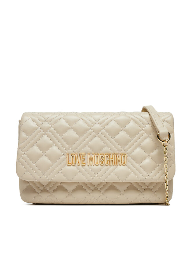 

Вечерняя сумка LOVE MOSCHINO, экрю, Черный, Вечерняя сумка LOVE MOSCHINO, экрю