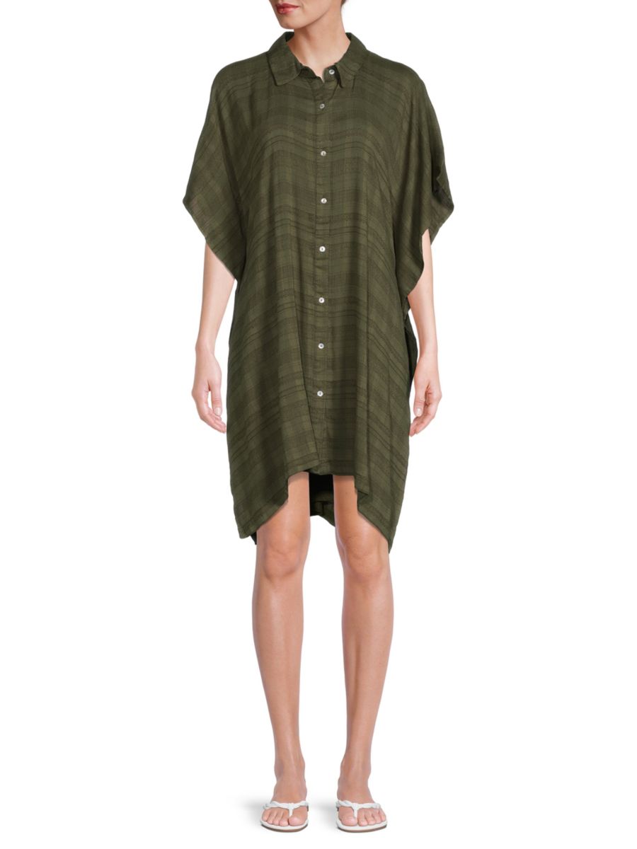 

Платье-рубашка Solid Citizen Beyond Control, цвет Avocado