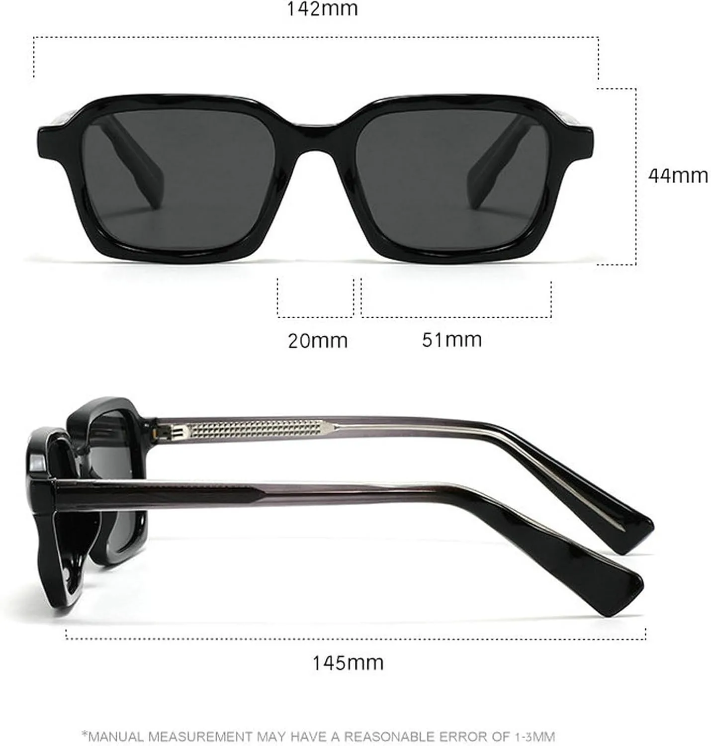 

Поляризованные солнцезащитные очки COTIA квадратной формы для женщин и мужчин, модные прямоугольные, дизайн TR90, для путешествий, вечеринок, фестивалей, подарок, Tea